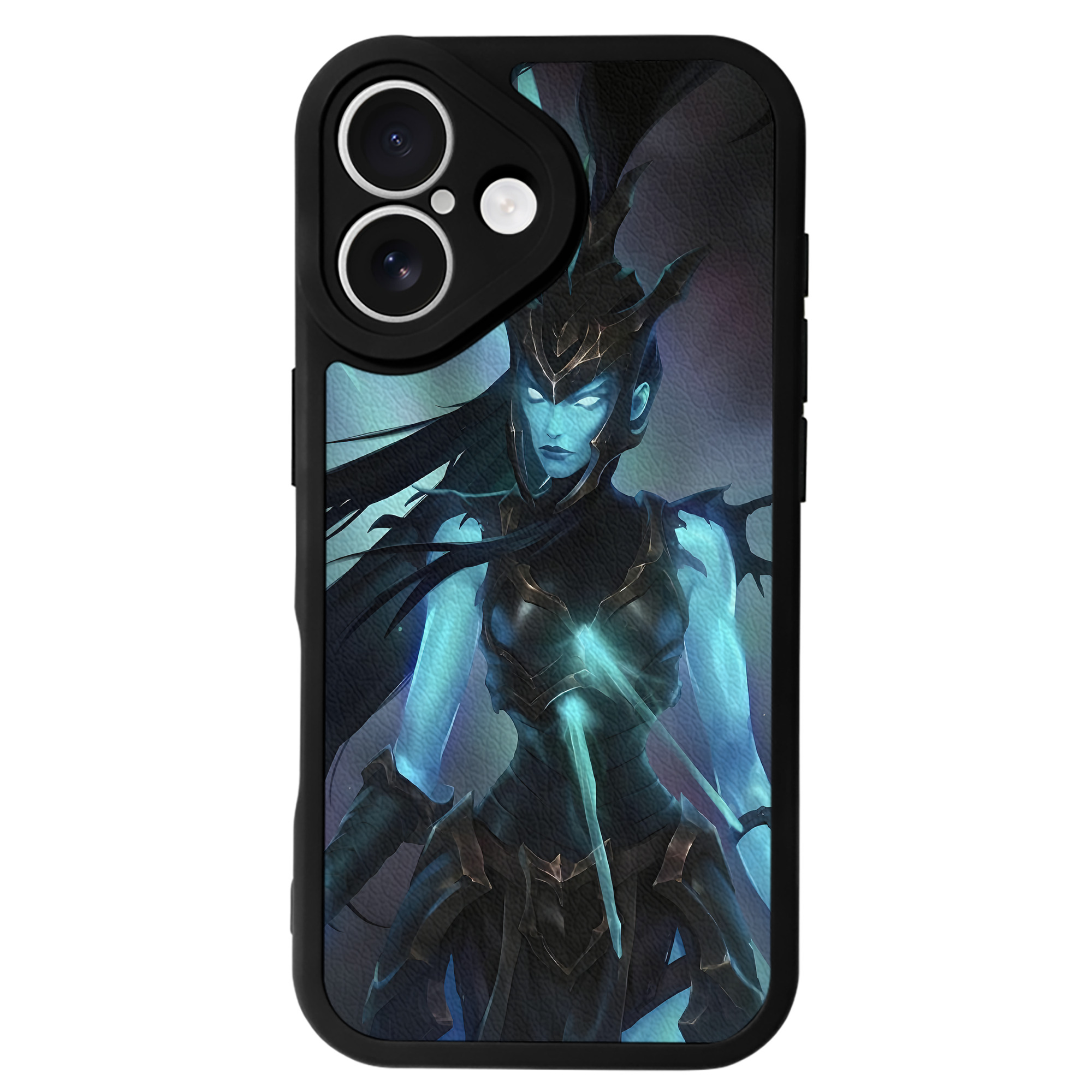 リーグ・オブ・レジェンド League of Legends LOL 【iPhone 16シリーズ対応】シリコンスマホケース（レザー調） 材質：シリコン